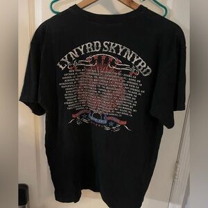 Vintage Lynyrd Skynyrd Black Tour T-Shirt